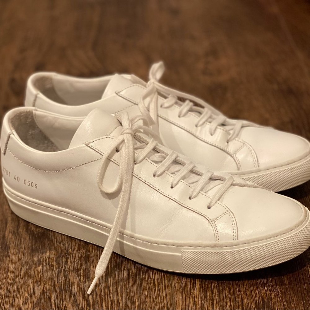 Common Projects Original Achilles Low Sneakers Size 40